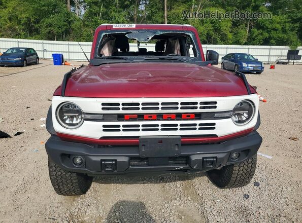 1FMEE4DP2SLA98290 2025 FORD BRONCO Burgundy Widok z przodu