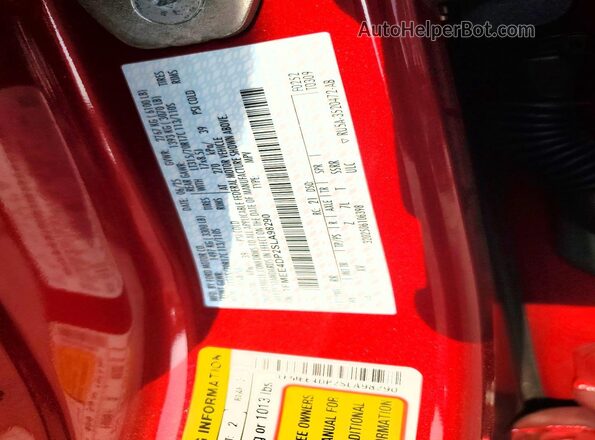 1FMEE4DP2SLA98290 2025 FORD BRONCO Burgundy Widok wnętrza 360 stopni