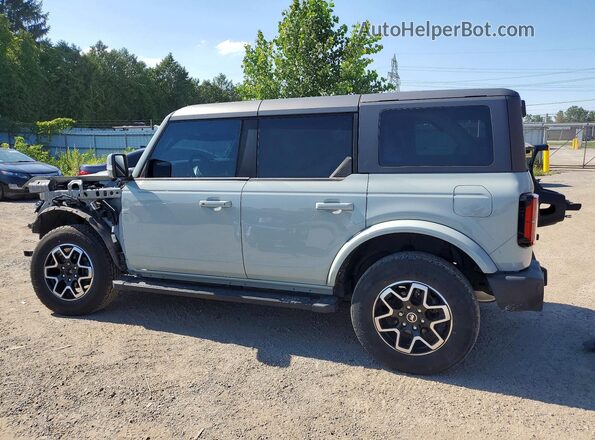 1FMEE5BP0PLB59314 2023 FORD BRONCO Gray Rear left
