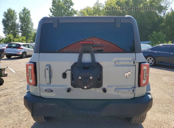 1FMEE5BP0PLB59314 2023 FORD BRONCO Gray Rear view