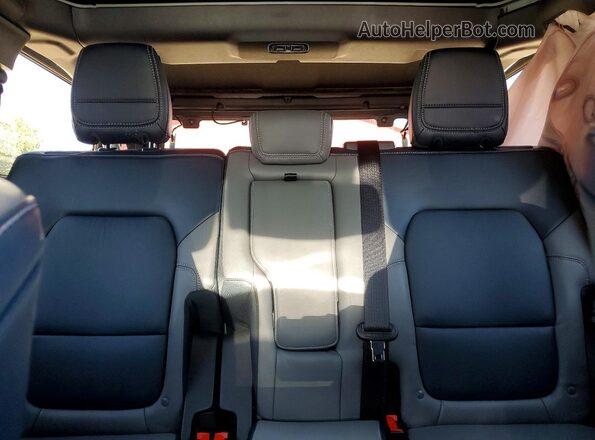 1FMEE5BP0PLB59314 2023 FORD BRONCO Gray Rear seats view