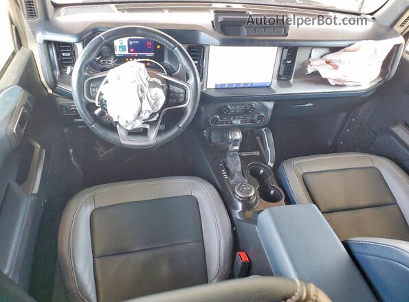 1FMEE5BP1MLA70573 2021 FORD BRONCO Gray Вид панелі приладів