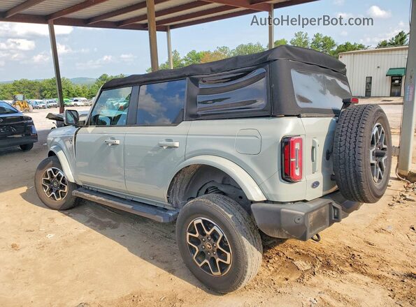 1FMEE5BP1MLA70573 2021 FORD BRONCO Gray Задня ліва чверть