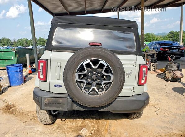 1FMEE5BP1MLA70573 2021 FORD BRONCO Gray Вид ззаду