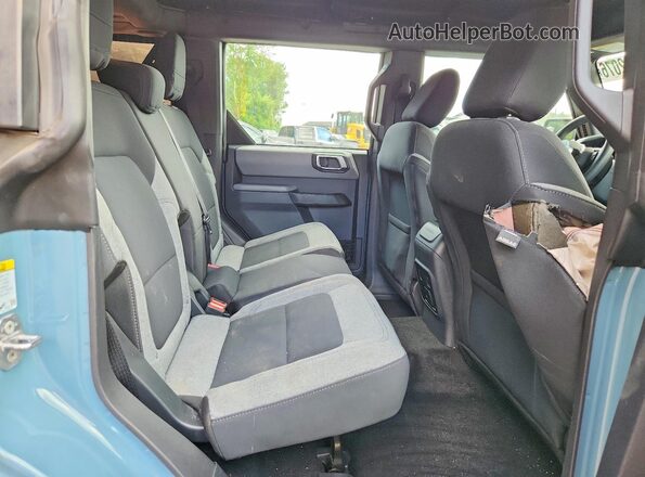 1FMEE5BP1PLA89032 2023 FORD BRONCO Blue Rear interior view