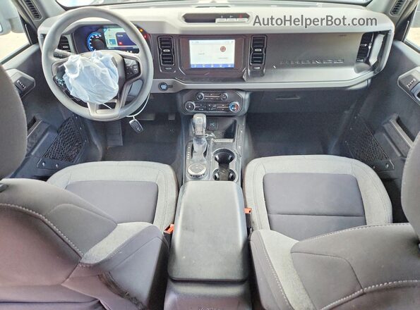 1FMEE5BP1PLA89032 2023 FORD BRONCO Blue Dashboard view