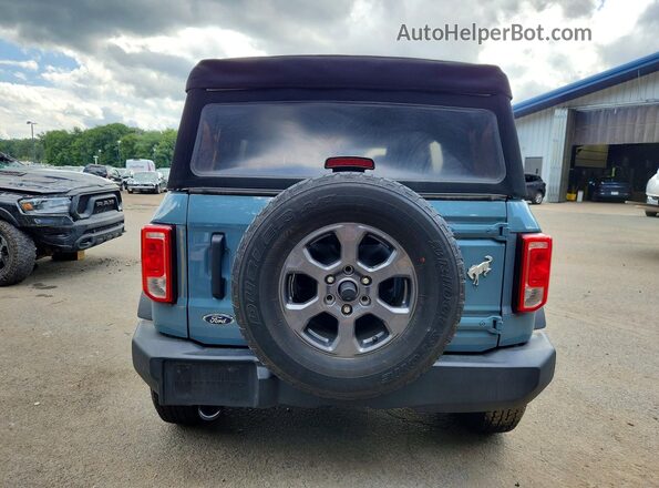 1FMEE5BP1PLA89032 2023 FORD BRONCO Blue Rear view