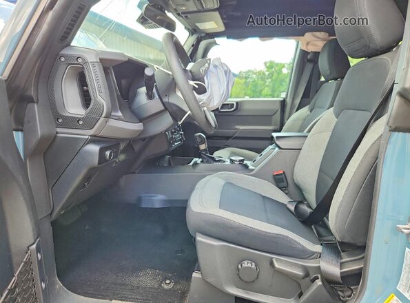 1FMEE5BP1PLA89032 2023 FORD BRONCO Blue Front interior view