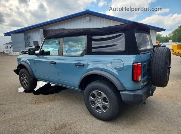 1FMEE5BP1PLA89032 2023 FORD BRONCO Blue Rear left
