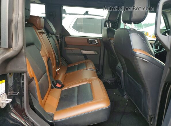 1FMEE5BP1PLB73027 2023 FORD BRONCO Black უკანა სალონის ხედი