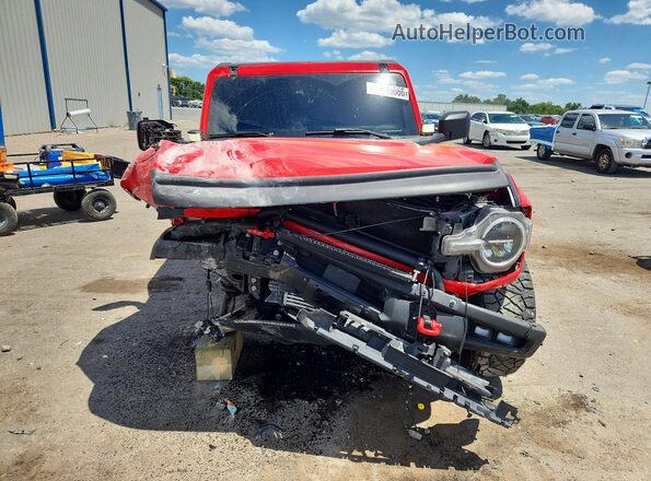 1FMEE5BP3PLB44306 2023 FORD BRONCO Red Front view