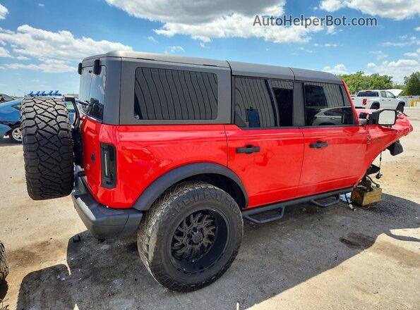 1FMEE5BP3PLB44306 2023 FORD BRONCO Red Rear right