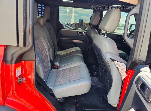 1FMEE5BP3PLB44306 2023 FORD BRONCO Red Rear seats view