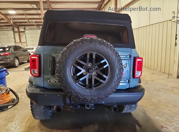 1FMEE5BP4PLB20631 2023 FORD BRONCO Blue Widok z tyłu