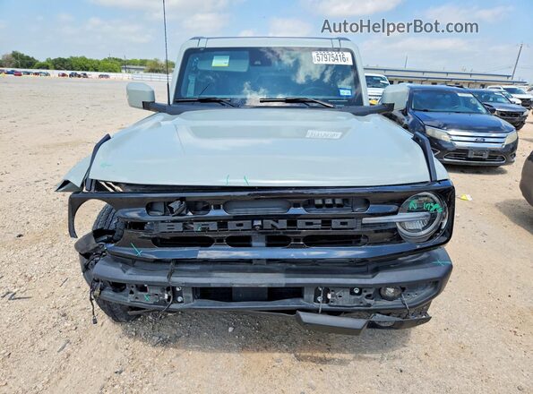 1FMEE5BP4PLB55993 2023 FORD BRONCO Gray Widok z przodu