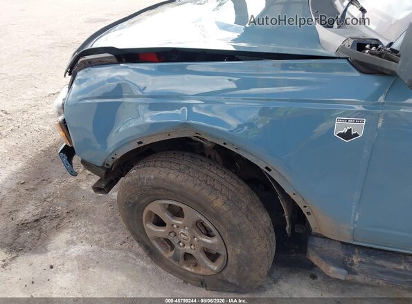 1FMEE5BP5MLA77848 2021 FORD BRONCO Blue Widok z przodu