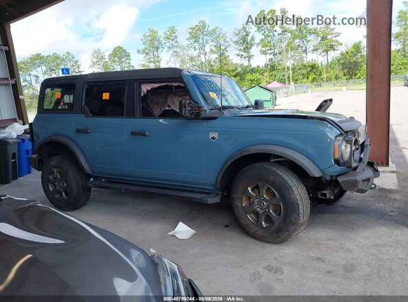 1FMEE5BP5MLA77848 2021 FORD BRONCO Blue Widok wnętrza z tyłu