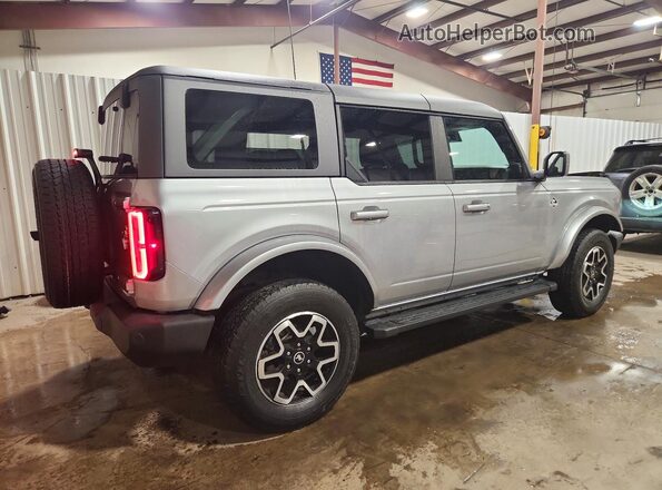 1FMEE5BP5NLB91401 2022 FORD BRONCO Silver უკანა მარჯვენა