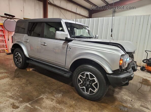1FMEE5BP5NLB91401 2022 FORD BRONCO Silver წინა მარჯვენა