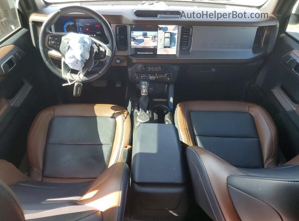 1FMEE5BP7NLB90377 2022 FORD BRONCO Gray Առջևի վահանակի տեսք