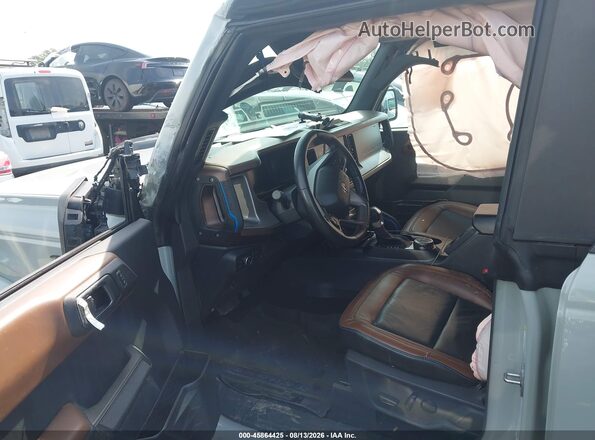 1FMEE5BPXMLA88876 2021 FORD BRONCO Blue Widok wnętrza z przodu