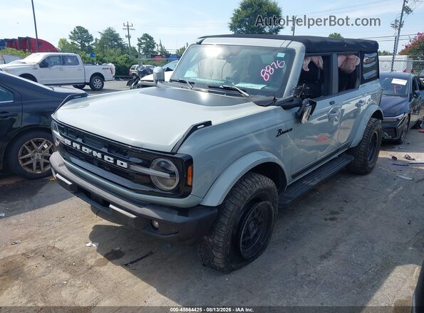 1FMEE5BPXMLA88876 2021 FORD BRONCO Blue Przód lewy