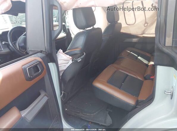 1FMEE5BPXMLA88876 2021 FORD BRONCO Blue Widok naklejki z numerem VIN