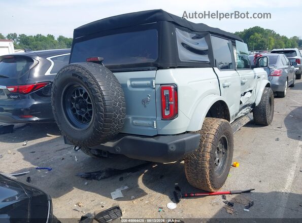 1FMEE5BPXMLA88876 2021 FORD BRONCO Blue Tył prawy