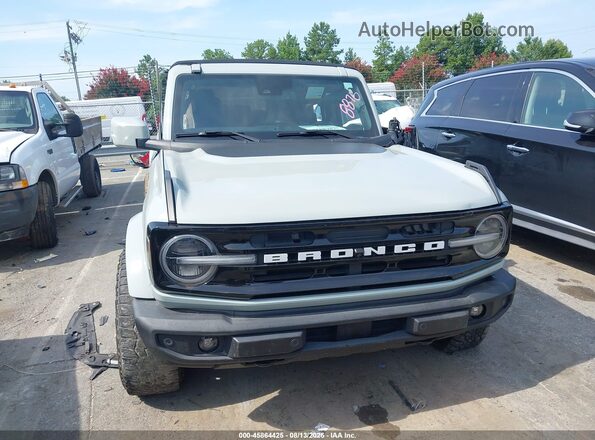 1FMEE5BPXMLA88876 2021 FORD BRONCO Blue Widok zestawu wskaźników
