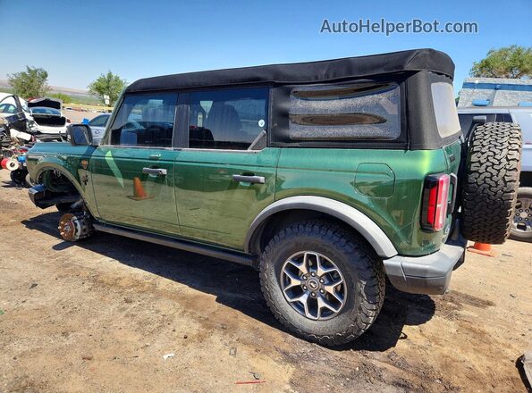 1FMEE5DH0PLB13231 2023 FORD BRONCO Green Trasero izquierdo