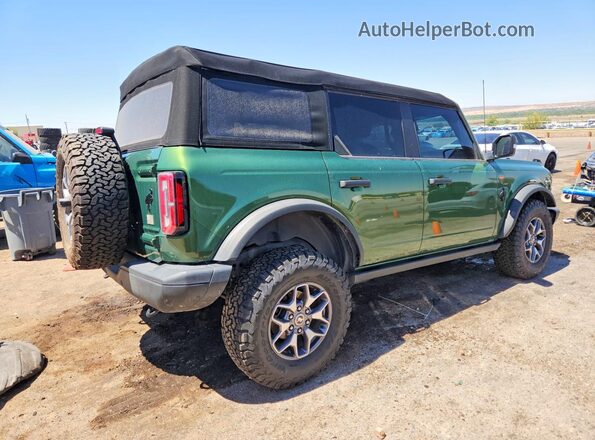 1FMEE5DH0PLB13231 2023 FORD BRONCO Green Trasero derecho