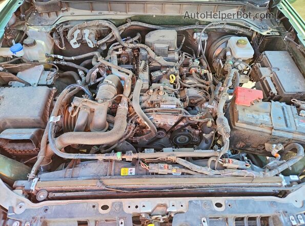 1FMEE5DH0PLB13231 2023 FORD BRONCO Green Vista del compartimento del motor