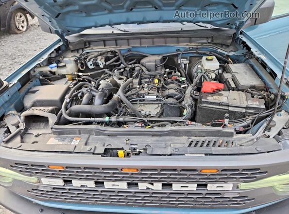 1FMEE5DH6PLA81465 2023 FORD BRONCO Blue Սալոնի հետևի տեսք