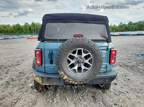 1FMEE5DH6PLA81465 2023 FORD BRONCO Blue Հետևի տեսք