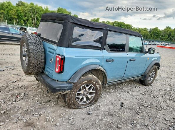 1FMEE5DH6PLA81465 2023 FORD BRONCO Blue Հետևի աջ