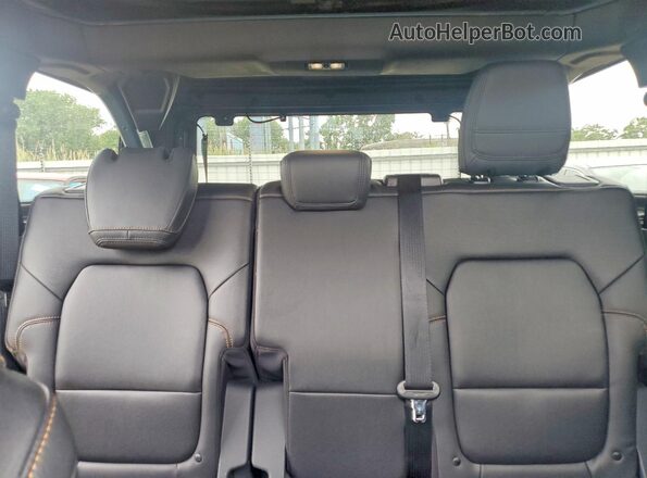 1FMEE5DH7MLA77405 2021 FORD BRONCO Gray Rear seats view