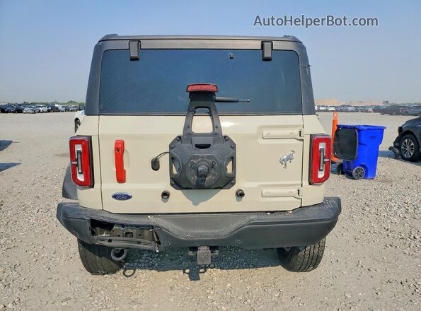 1FMEE5DH7NLB58678 2022 FORD BRONCO Tan Հետևի տեսք