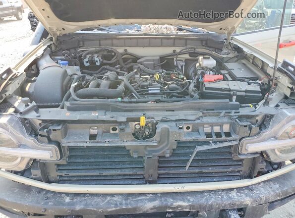 1FMEE5DH7NLB58678 2022 FORD BRONCO Tan Շարժիչի բաժամունքի տեսք