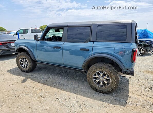 1FMEE5DH8NLB09215 2022 FORD BRONCO Blue Հետևի ձախ