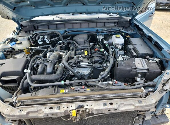 1FMEE5DH8NLB09215 2022 FORD BRONCO Blue Սալոնի հետևի տեսք