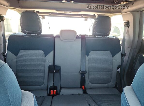 1FMEE5DP0PLB41487 2023 FORD BRONCO Blue უკანა სავარძლების ხედი