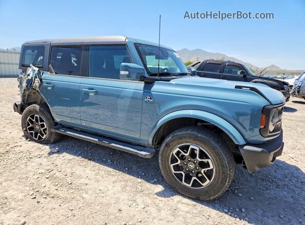 1FMEE5DP0PLB41487 2023 FORD BRONCO Blue წინა მარჯვენა