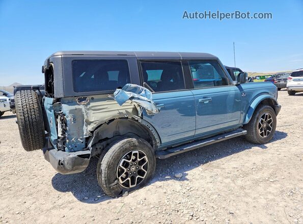 1FMEE5DP0PLB41487 2023 FORD BRONCO Blue უკანა მარჯვენა