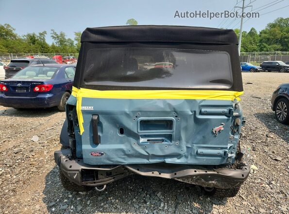 1FMEE5DP0PLB50514 2023 FORD BRONCO Blue უკანა ხედი