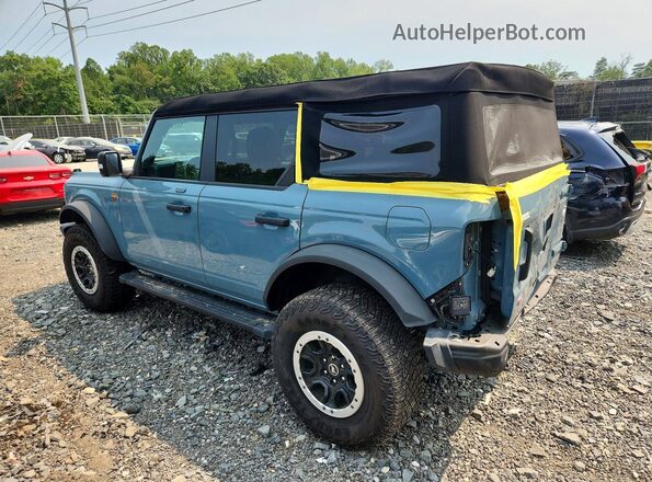 1FMEE5DP0PLB50514 2023 FORD BRONCO Blue უკანა მარცხენა