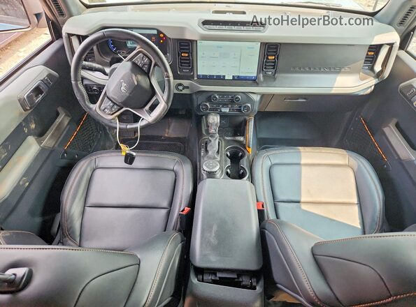 1FMEE5DP0PLB50514 2023 FORD BRONCO Blue წინა პანელის ხედი