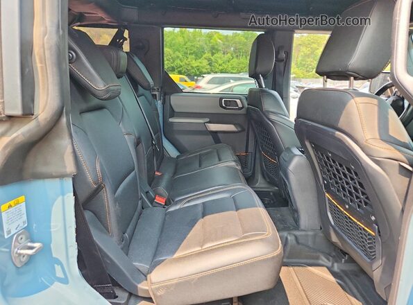 1FMEE5DP0PLB50514 2023 FORD BRONCO Blue უკანა სალონის ხედი