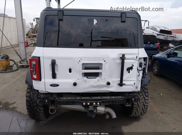 1FMEE5DP1PLA97452 2023 FORD BRONCO White Vista frontal