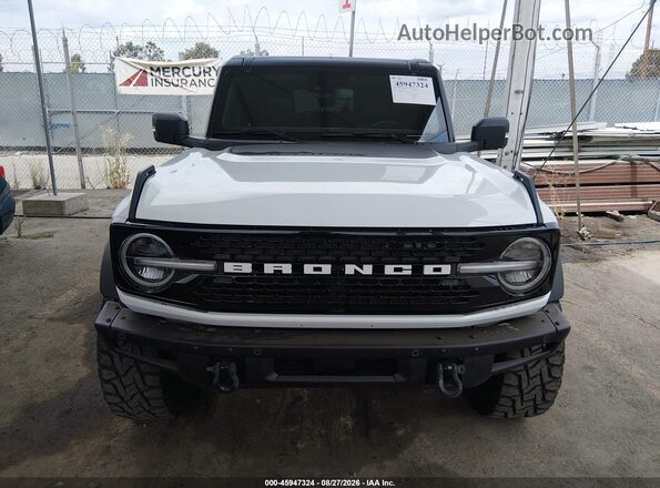 1FMEE5DP1PLA97452 2023 FORD BRONCO White Vista interior trasera