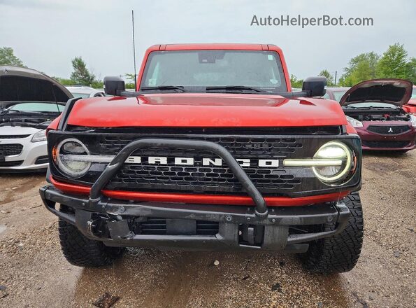 1FMEE5DP1PLB30207 2023 FORD BRONCO Orange Դիմացի տեսք